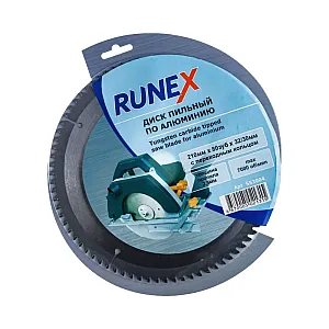 Диск пильный Runex 553004 по алюминию 80 зубьев 210*32/30 мм
