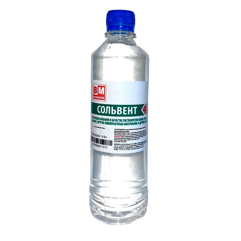 Сольвент BauMaster 0.5 л Сольвент BauMaster 0.5 л