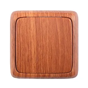 Выключатель Hegel Alfa ВА10-113-05 1 клавиша дуб