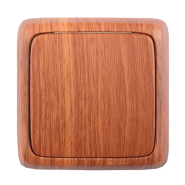 Переключатель Hegel Alfa ВА10-163-05 1 клавиша дуб