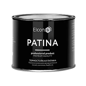 Краска кузнечная Elcon Patina термостойкая 700°С бронза 0.2 кг