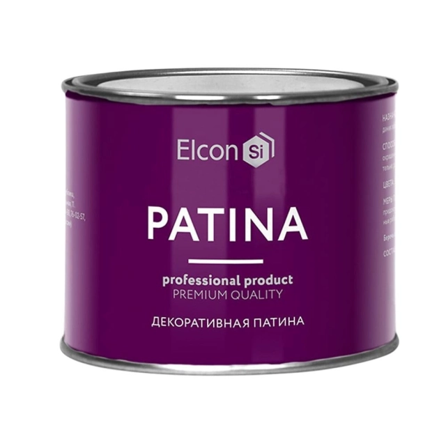 Кузнечная краска Elcon Patina серебро 0.2 кг Кузнечная краска Elcon Patina серебро 0.2 кг
