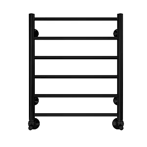 Полотенцесушитель Terminus Аврора П6 черный матовый RAL 9005 500*600 мм