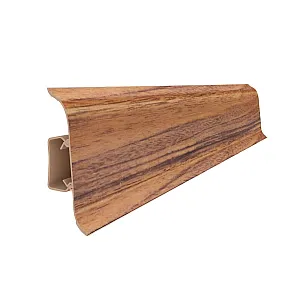 Плинтус Sanrelia SanFlex 528 орех темный 2.5 м