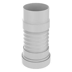 Удлинитель гибкий Aquant T712-21-MR для унитаза 290-330 мм с фановым выпуском 110 мм