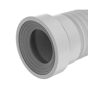 Удлинитель гибкий Aquant T712-21-MR для унитаза 290-330 мм с фановым выпуском 110 мм