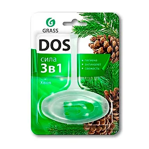 Блок подвесной для унитаза Grass Dos 3 в 1 Хвоя 125851 40 г