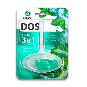 Блок подвесной для унитаза Grass Dos 3 в 1 Мятная сила 125853 40 г