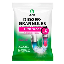 Средство для прочистки труб Grass Digger grannules 125887 саше 70 г