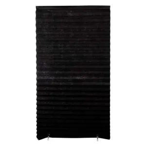 Шторы-плиссе Рыжий Кот Skandi 105046 самоклеящиеся 60*180 см черный