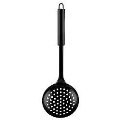 Шумовка Mallony Classico 105267 из нержавеющей стали черный non-stick