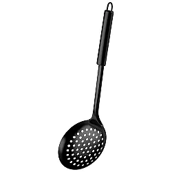Шумовка Mallony Classico 105267 из нержавеющей стали черный non-stick
