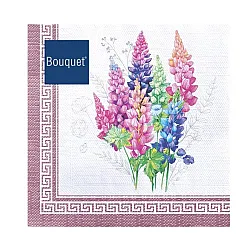 Салфетки декоративные Bouquet Полевые цветы 25236 33*33 см 3 слоя 20 шт