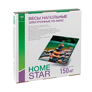 Весы напольные Homestar HS-6006С электронные 150 кг