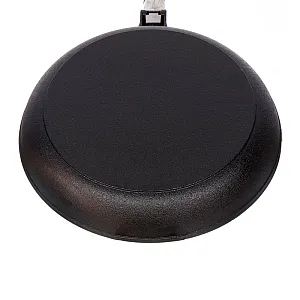 Сковорода блинная Гардарика 0824 чугун съемная ручка 24 см