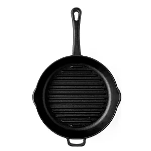 Сковорода-гриль Гардарика 0426 чугунная с литой ручкой 26 см