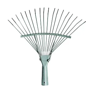 Грабли веерные Агростройлидер САД-09.11.22 проволочные с черенком 18 зубцов