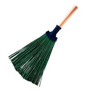 Метла Агростройлидер САД-14.01.2 синтетическая плоская 260*200 мм малая с деревянным черенком 1/с 1200 мм