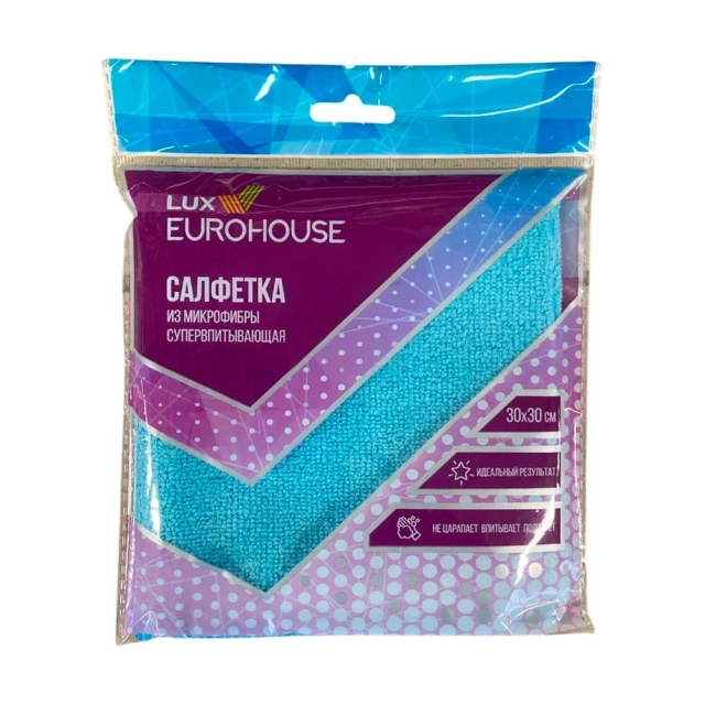 Салфетка EuroHouse ЕВ 3594 из микрофибры супервпитывающая Салфетка EuroHouse ЕВ 3594 из микрофибры супервпитывающая