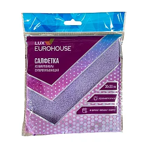 Салфетка EuroHouse ЕВ 3594 из микрофибры супервпитывающая