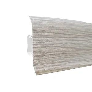Плинтус LinePlast L058 ясень хесрет 58 мм 2.2 м