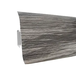 Плинтус LinePlast L060 дуб пепельный 58 мм 2.2 м