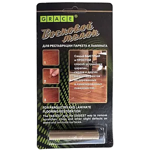 Восковой мелок Grace для ремонта сколов на ламинате и паркете ясень