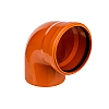 Отвод Valfex 30101110 110*87.5 рыжий