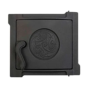 Дверка топочная уплотненная окрашенная Литком ДТУ-3А 250*210*36 мм