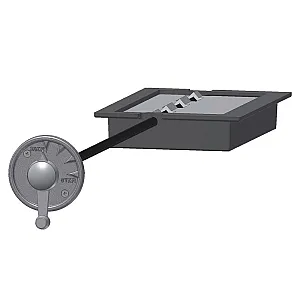 Задвижка поворотная Литком ЗВП-1 1030*190 мм