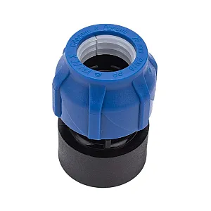 Муфта Valfex 121001225100 ПНД компрессионная соединительная с ВР 25*1