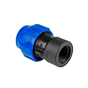 Муфта Valfex 121001232114 ПНД компрессионная соединительная c ВР 32*1 1/4