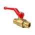 Кран шаровой Valflex 11Б27фт1М ВР/HP с американкой ручка-рычаг 1/2