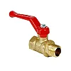 Кран шаровой Valfex 215.LR1.034 11Б27фт1М ВР-НР ручка рычаг Ду20 Ру40 полнопроходной