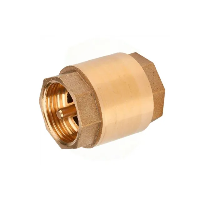 Клапан обратный SantechSystems пружинный Ду32 1 1/4 Ру16 м/м шток/латунь