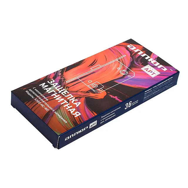 Защелка Аллюр АРТ 5300-MC-WC SN матовый никель магнитная