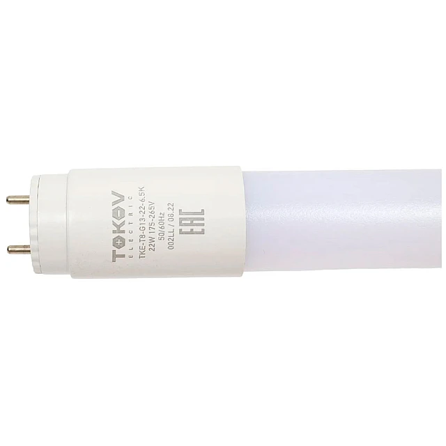 Лампа светодиодная Tokov Electric TKE-T8-G13-6.5K 11 Вт линейная Лампа светодиодная Tokov Electric TKE-T8-G13-6.5K 11 Вт линейная