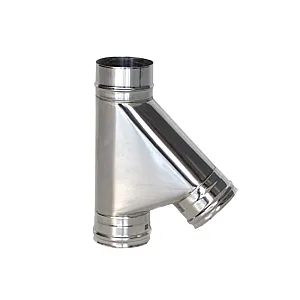 Тройник Теплов и Сухов ТРМ(М)-Р-0.8 45 градусов D130