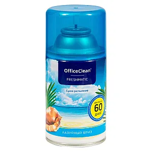 Освежитель воздуха OfficeClean Лазурный бриз сменный 250 мл