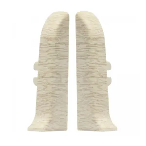 Заглушка LinePlast L006 дуб молочный 58 мм 2 шт