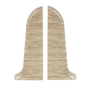 Заглушка LinePlast L067 дуб выбеленный 58 мм 2 шт