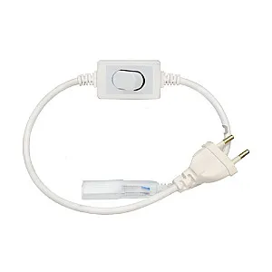 Шнур сетевой Leek LE010631-003 с выключателем для 50 м ленты 2835 220В