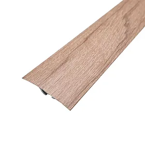 Порог Русский профиль 40 мм дуб гренланд разноуровневый с дюбелем 1.8 м