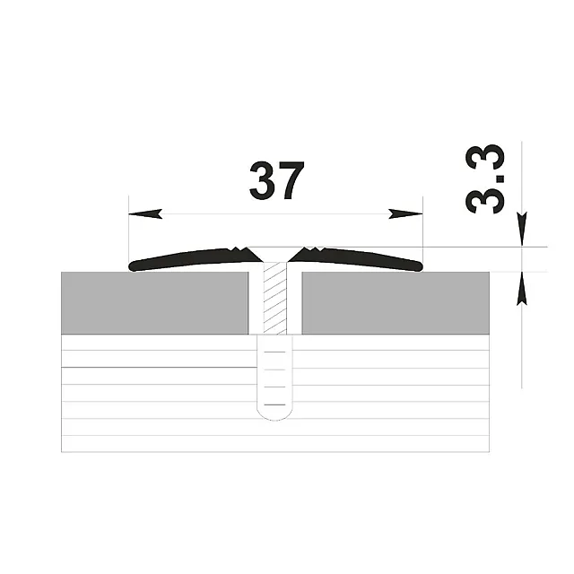 Порог Best Profile А5 088 орех 0.9 м