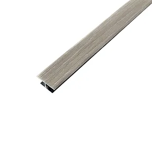 Порог Sanrelia АС11 Т-образный П02 дуб серена серый 26*8*11 мм 2.7 м