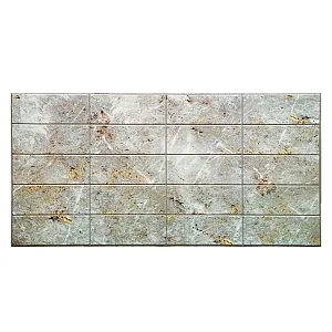 Панель ПВХ Grace Плитка Травертин золотистый 957*482 мм