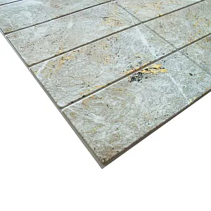 Панель ПВХ Grace Плитка Травертин золотистый 957*482 мм