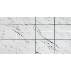 Панель ПВХ Grace Плитка Травертин белый 957*482 мм