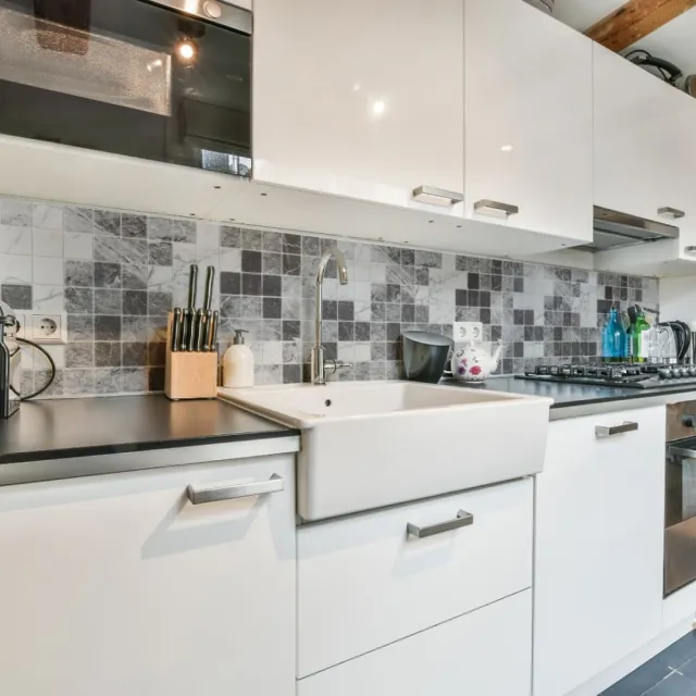 Панель ПВХ Grace Плитка Травертин серый 957*482 мм