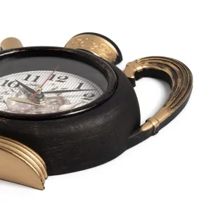 Часы настенные Рубин 2622-005 чайник черный с медью 26.5*24*5 см